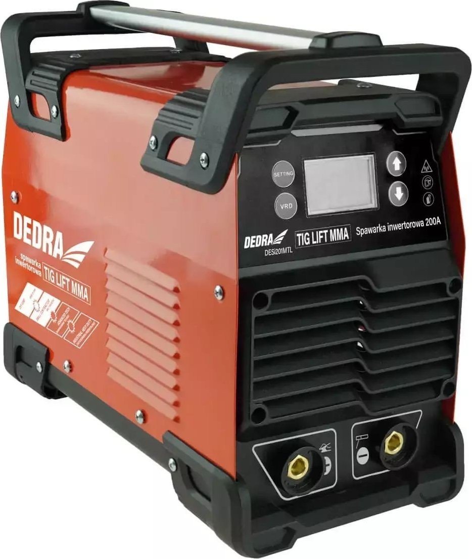Dedra Elektr.spawarka inwert.MMA,max 200A wyświetlacz