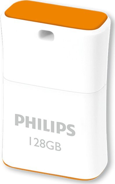 Pendrive Philips Philips USB 2.0 128GB Pico Edition Sunrise Orange