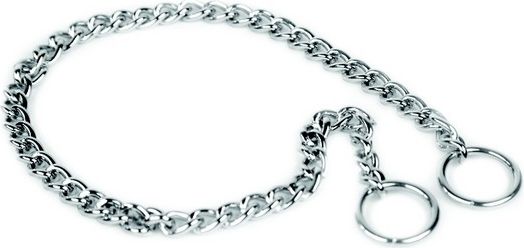 Dingo obroża zaciągana dławiąca "Lux" ø 2,0 długość 45 cm, chrom