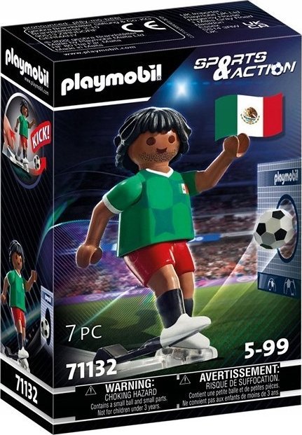 PLAYMOBIL 71132 Sports & Action Player Meksyk 7el