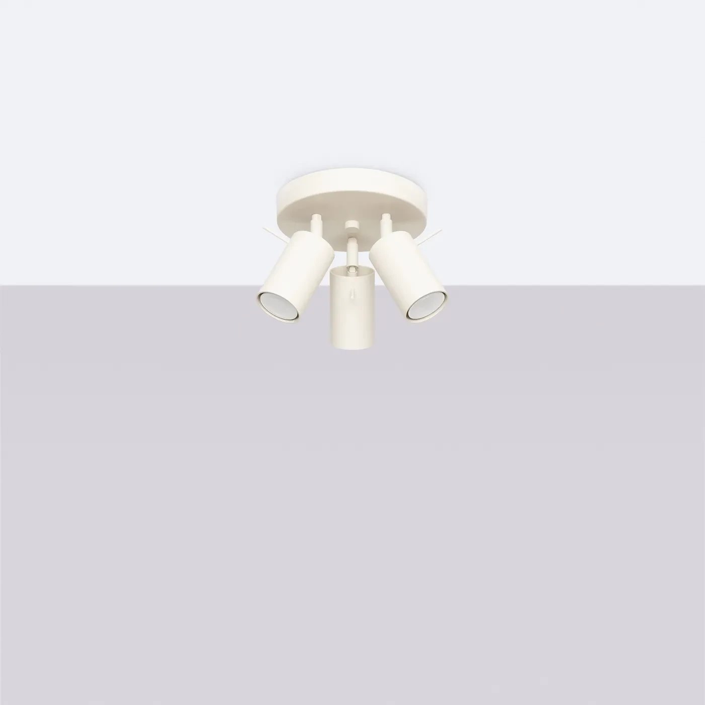 Plafon RING 3P beżowy SOLLUX LIGHTING