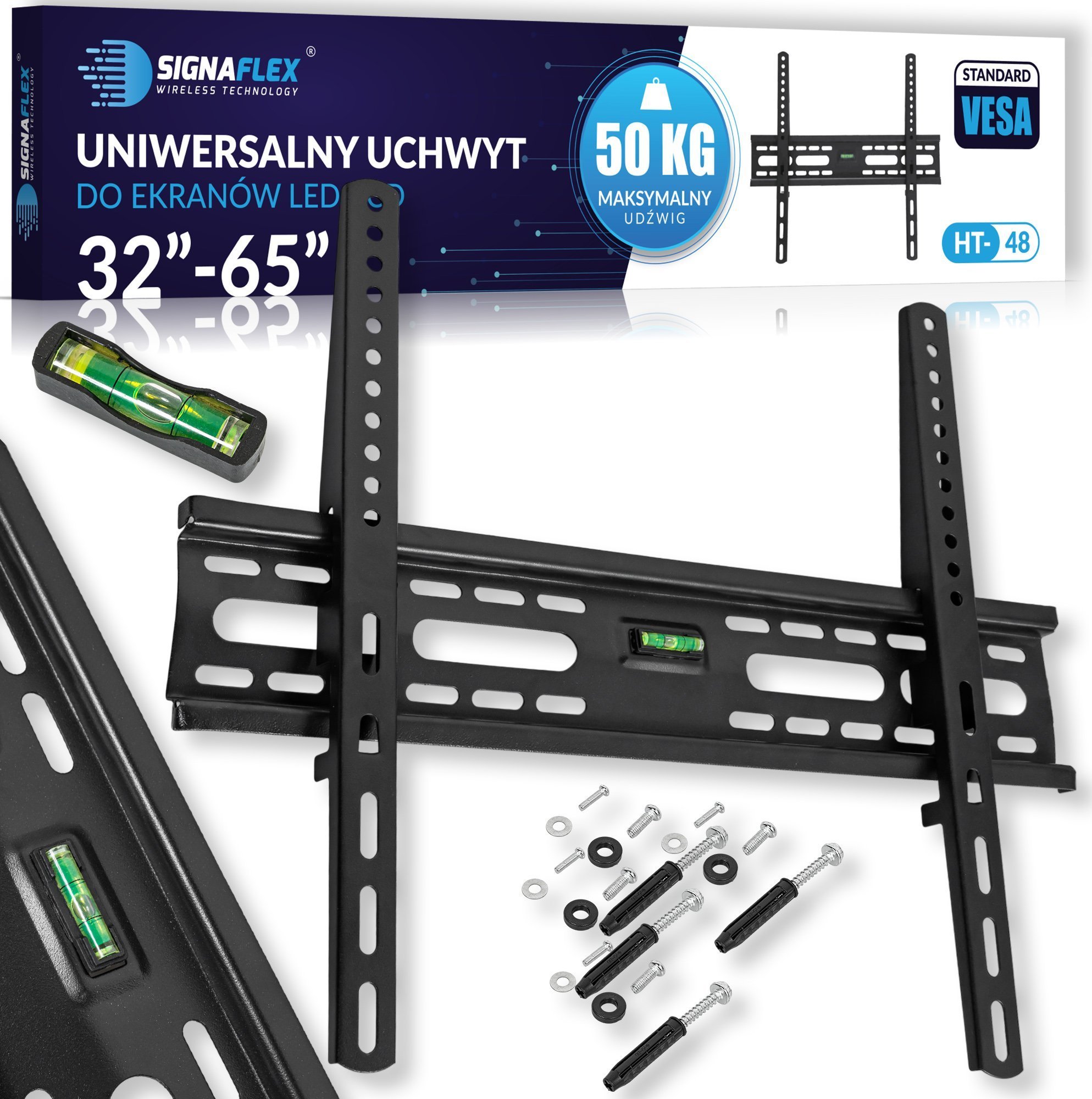 Signaflex Uchwyt do telewizora monitora 32-65" VESA obrotowy Signaflex HT-48