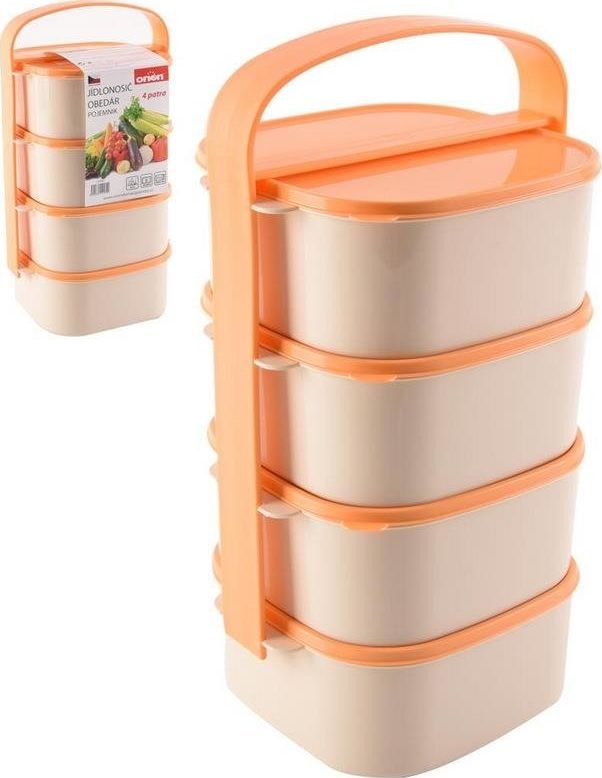 Orion MENAŻKA OBIADOWA 3 POJEMNIKI DO TRANSPORTU ŻYWNOŚCI 4.6L ORION