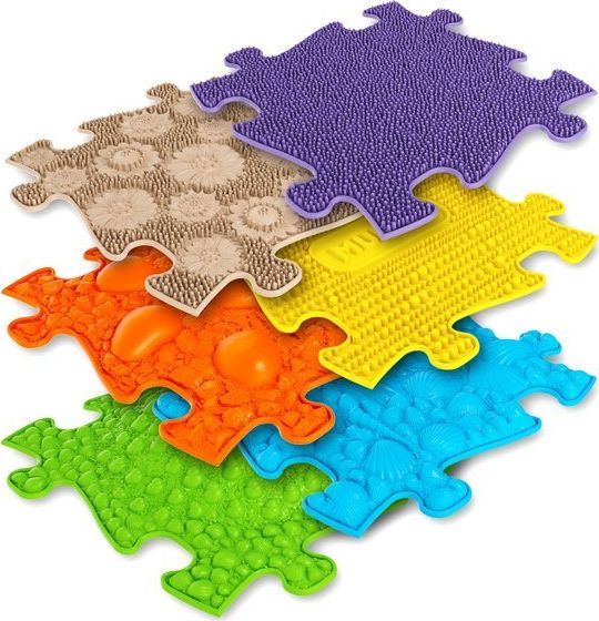 Askato Mata podłogowa ortopedyczna sensoryczna Baby Set