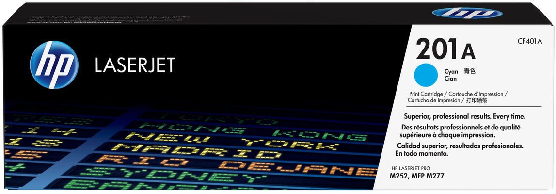 Toner Oryginalny HP 201A Turkusowy
