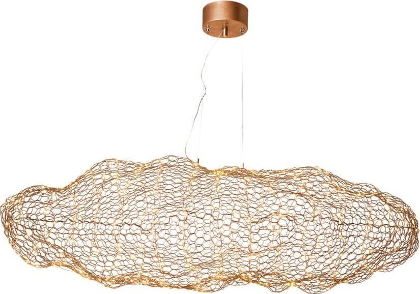 Lampa wisząca By Rydens Designerska lampa wisząca Hayden chmura LED 15W 2700K zwis złoty