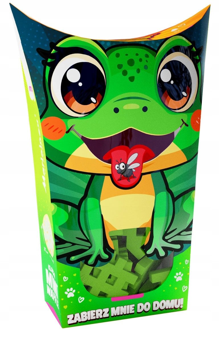 *****Klocki wafle mini PocketPets Żaba 06934