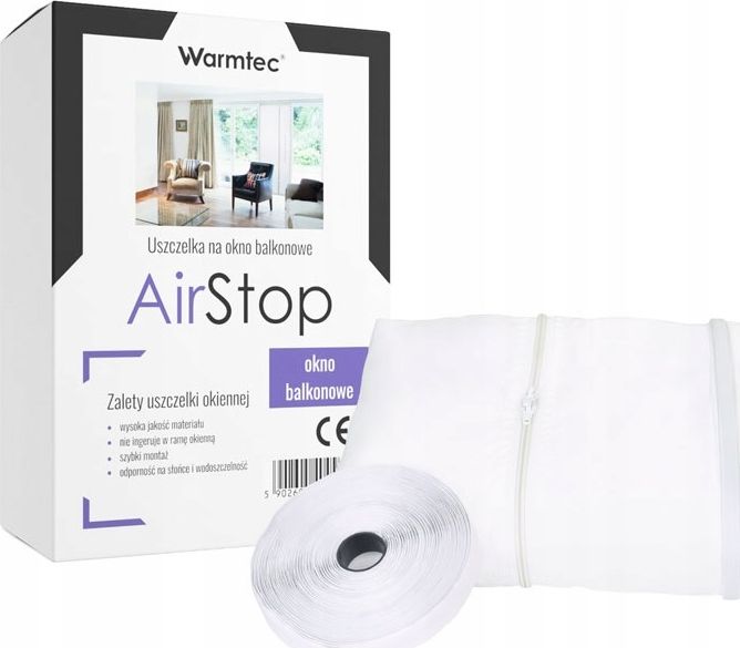 Warmtec Uszczelka okienna klimatyzatora na drzwi balkonowe