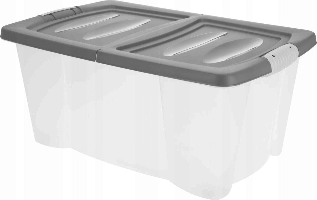 Storage Solutions Pojemnik na kółkach, zamykany, 45 l