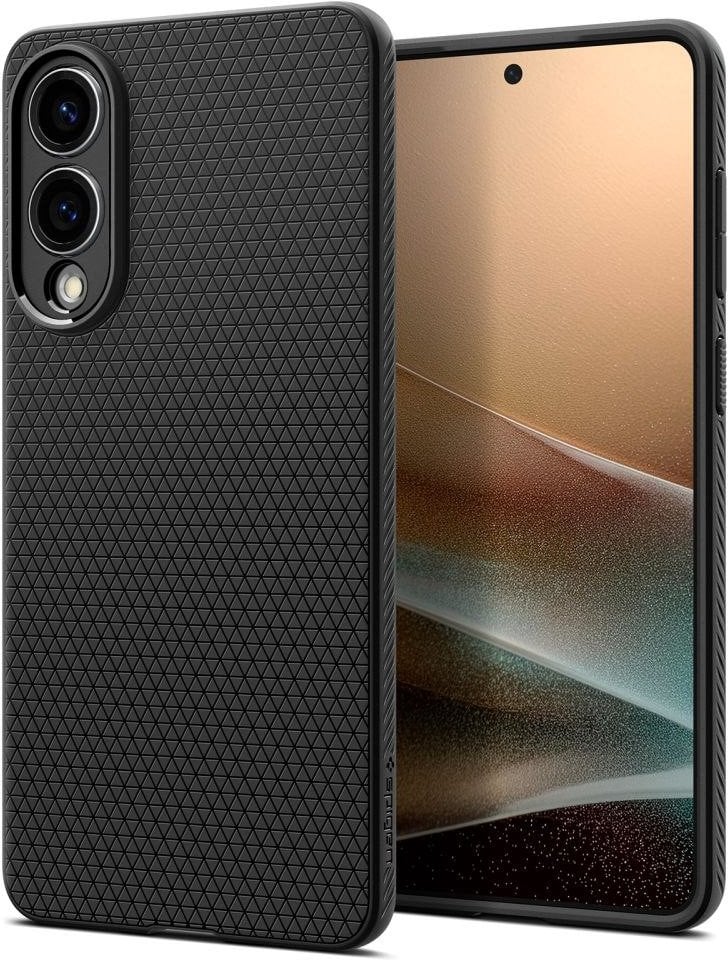 Spigen Liquid Air - Etui do Samsung Galaxy S25 Edge (Matte Black)