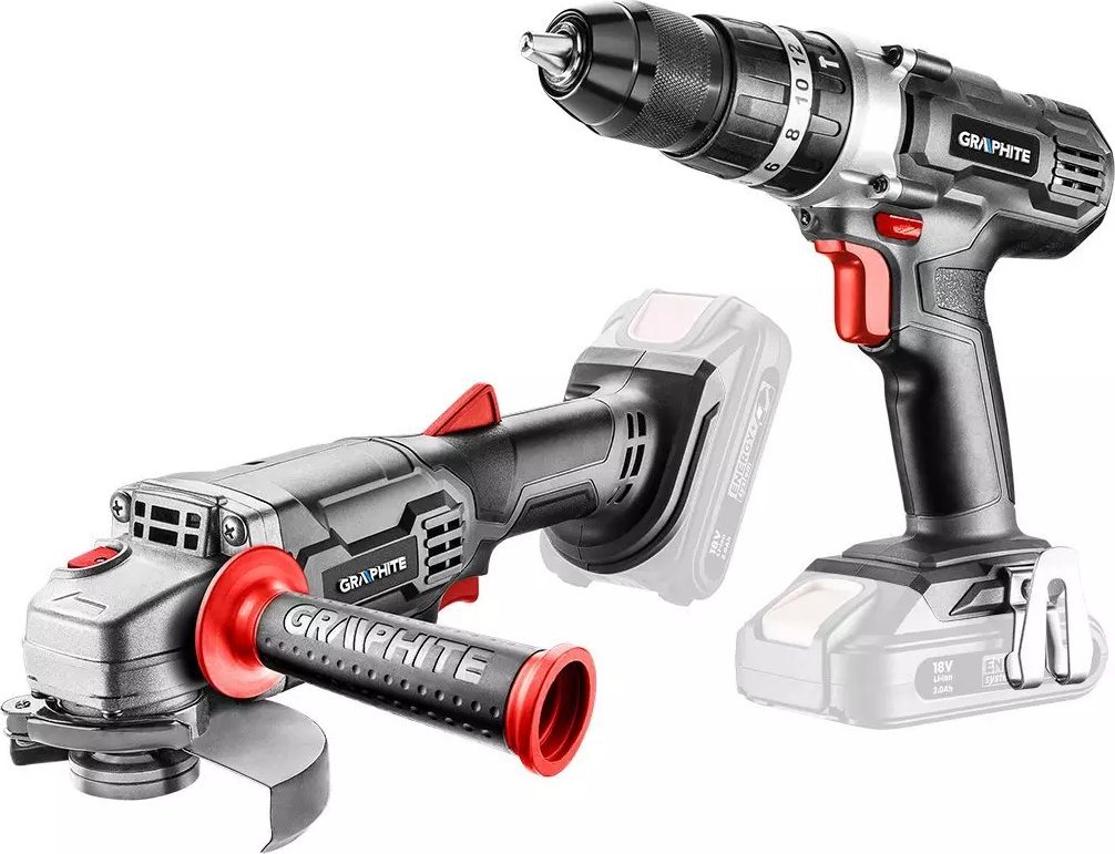 Zestaw elektronarzędzi Graphite 2-elementowy (58GS001)