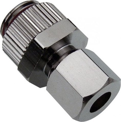 Koolance Koolance Compression Fitting für Kupfer Tubes, OD 06 mm zu G 1/4 Zoll BSPP- silber