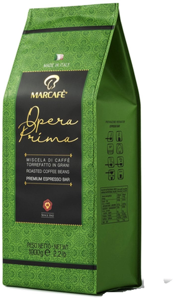 MARCAFE, OPERA PRIMA, kavos pupelės