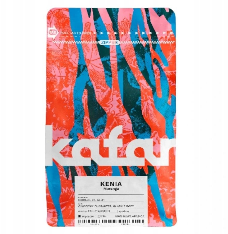 Kawa ziarnista Kafar Kawa ziarnista Kenia Muranga Espresso 250g