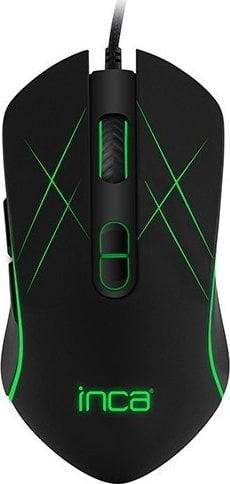 Mysz Inca INCA Gaming Maus IMG-GT12 3200 DPI, RGB, 7 Tasten, USB, SW retail