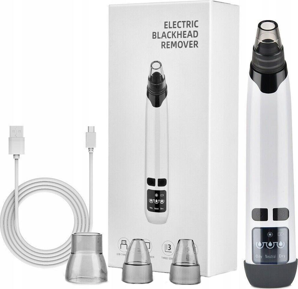 Logit ODKURZACZ WĄGRÓW 12W1 MIKRODERMABRAZJA DIAMENTOWA Z KOŃCÓWKĄ GRZEJĄCĄ KS-X007