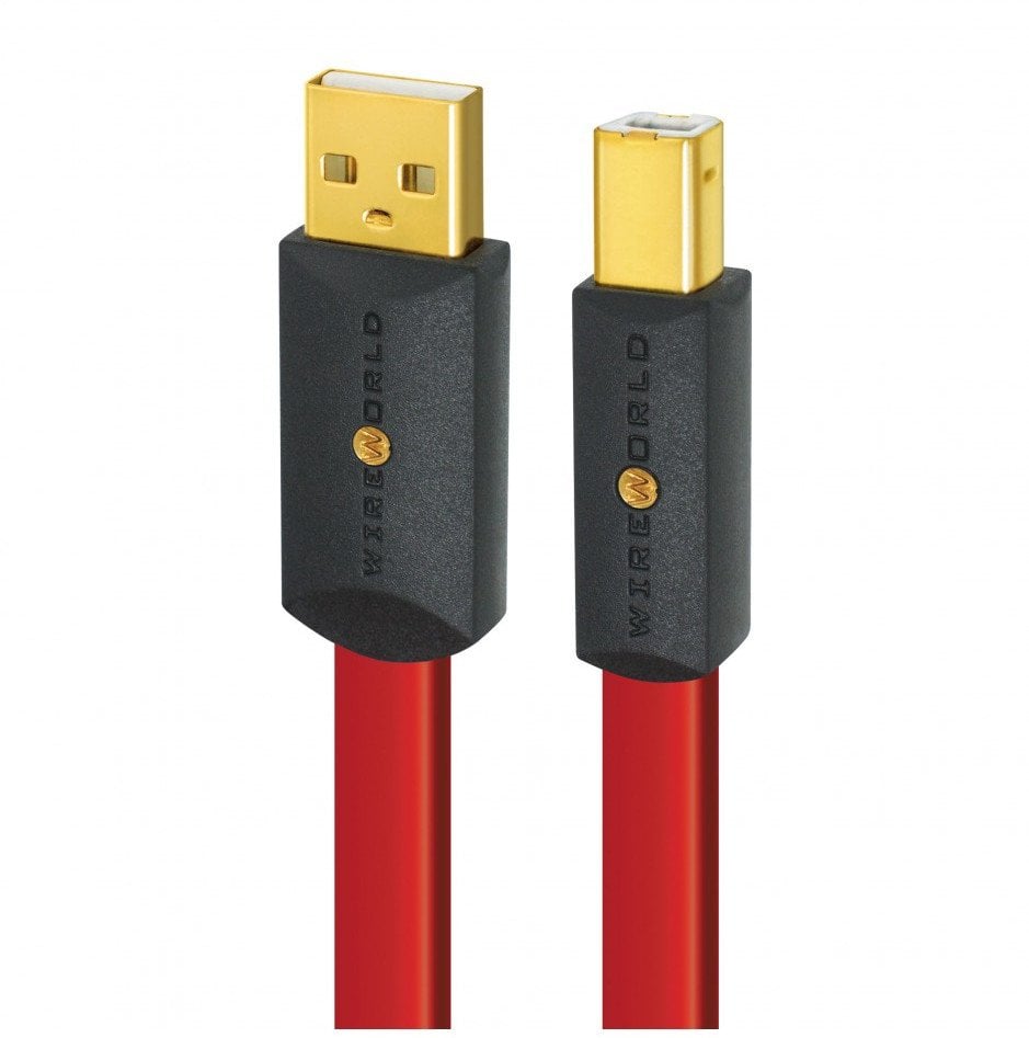 Kabel USB Poly USB-A - USB-B 1 m Czerwony (8110070312452)