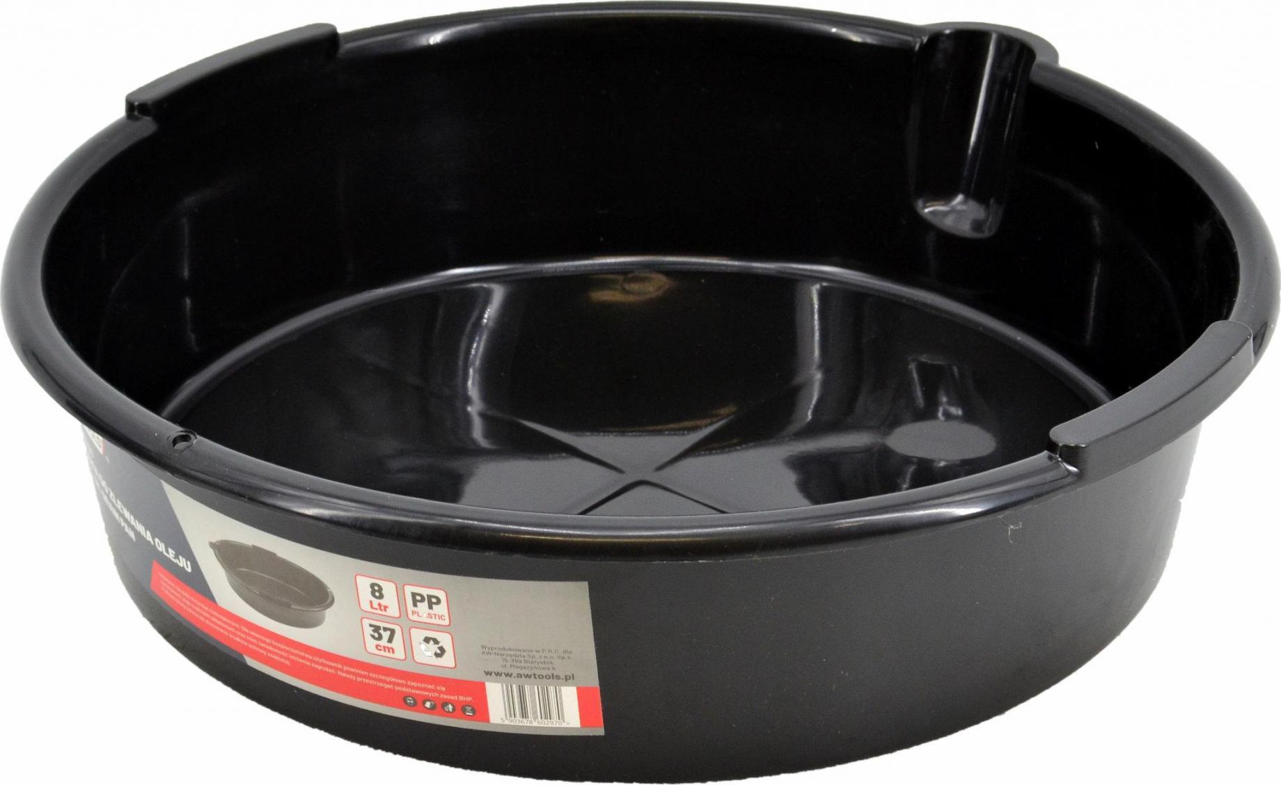 AWTools AWTOOLS MISKA DO ZLEWANIA OLEJU PP 8L AW19430