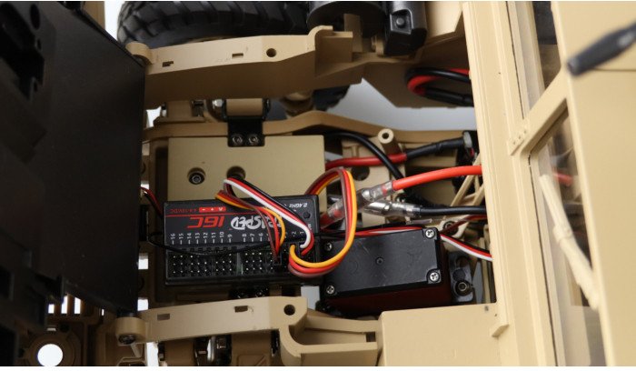 Amewi 4X4 Us Military Truck Humvee 1:10 Rtr Desert Sand