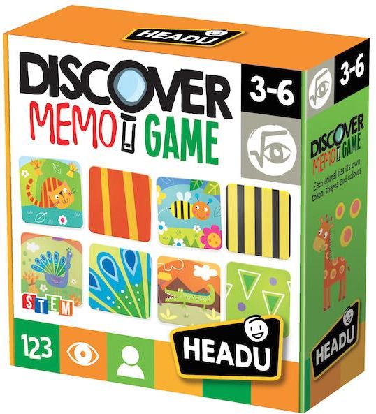 Headu Memory - Zwierzęta HEADU
