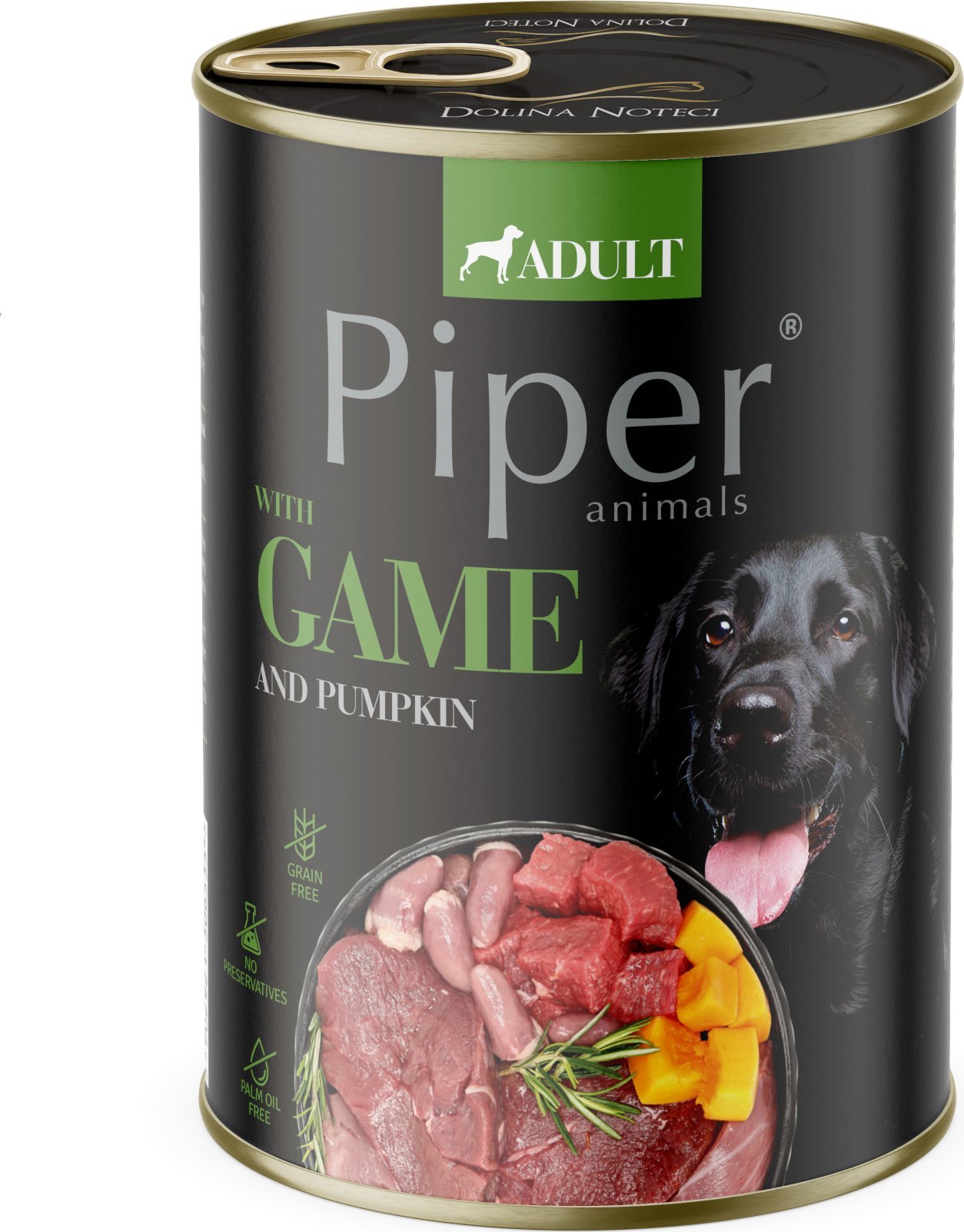 Piper Karma mokra dla psa PIPER z dziczyzną i dynią 400g