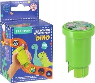 STEMPEL Z NAKLEJ DINO 160SZT S-BOO PUD 12/96PG