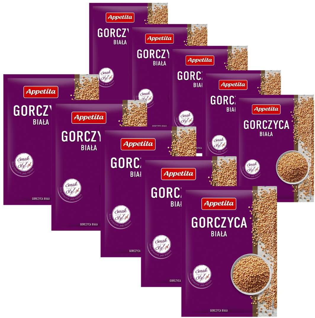 Appetita Gorczyca biała 30 g x 10 sztuk