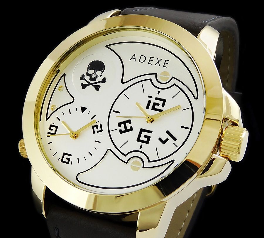 Zegarek Adexe Męski Dual Time X IV