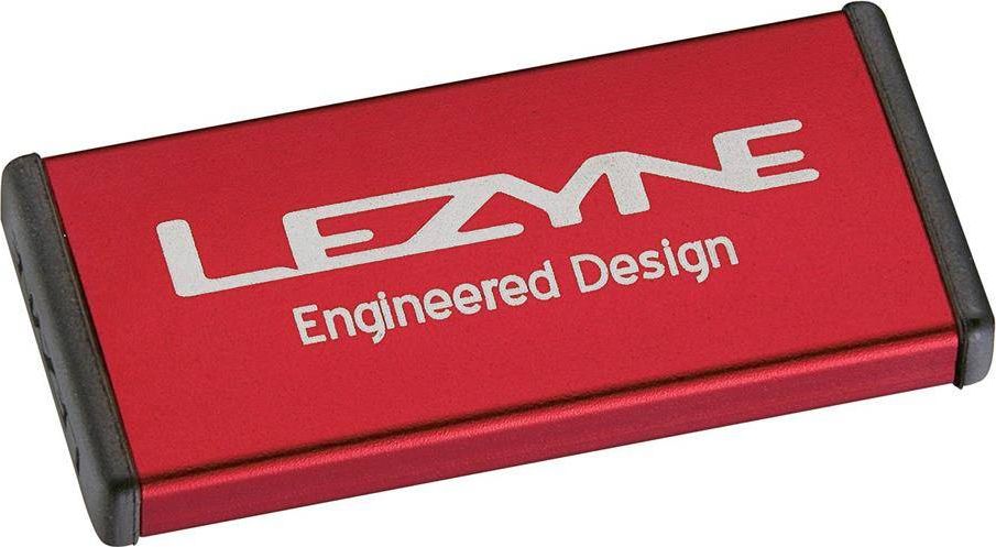 Lezyne Zestaw łatek Lezyne Repair Kit Metal, aluminiowa obudowa, czerwona