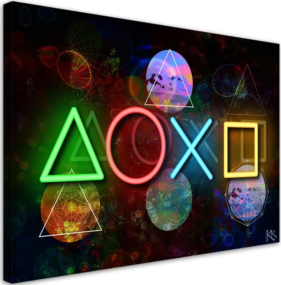 Feeby Obraz na płótnie, Konsola do Gry - 120x80