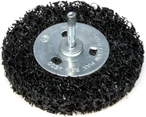 Dedra Tarcza z włókniny ściernej 100mm z trzpieniem (F60-100)