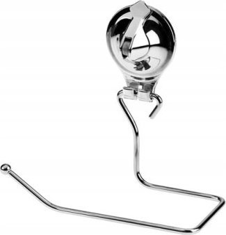 Galicja Uchwyt na papier toaletowy srebrny stal