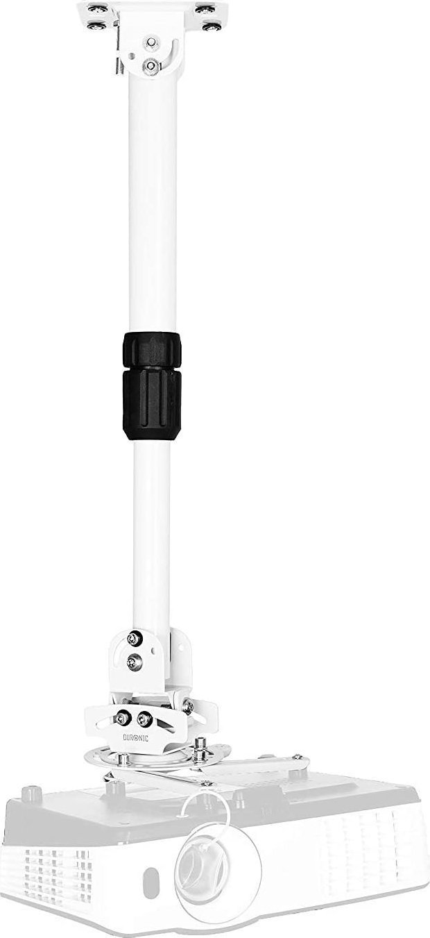 Uchwyt do projektorów Duronic PB06XL Uchwyt do projektora sufitowy ścienny regulowany uchwyt do rzutnika