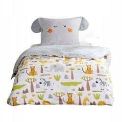 TODAY Pościel dziecięca 140x200 cm LAZY MORNING poszewka z uszkami