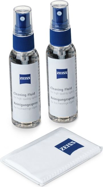 Zeiss Zestaw Spray + Mikrofibra, 2x 60ml, 1x 18x18 cm (2096-686)