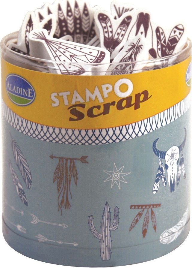 Aladine Stempelki do Scrapa Rdzenni Amerykanie