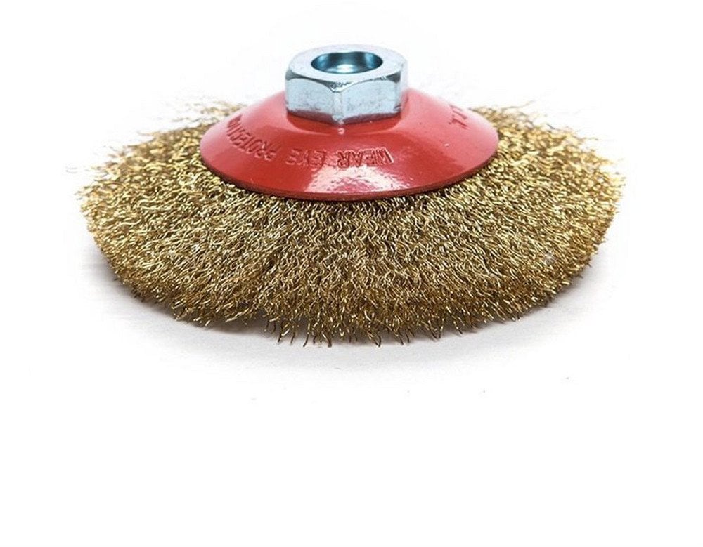 WIRE GRINDING WHEEL 115X22.2X12