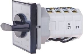 Spamel Przełącznik woltomierza 3xL-L i 3xL-N do wbudowania (ŁK15-4.883P03)