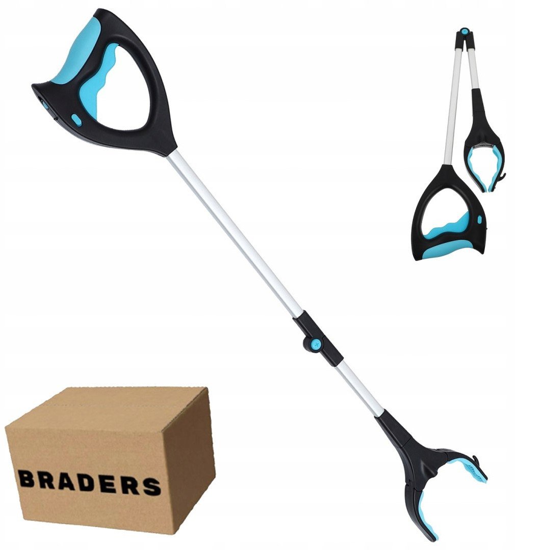 Chwytak z rączką i LED dla seniora - do podnoszenia przedmiotów i śmieci