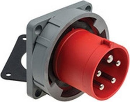 Pawbol Wtyczka siłowa tablicowa prosta 63A/5p IP67