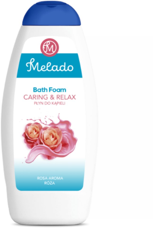 Płyn do kąpieli Melado Caring & Relax Różany 750 ml