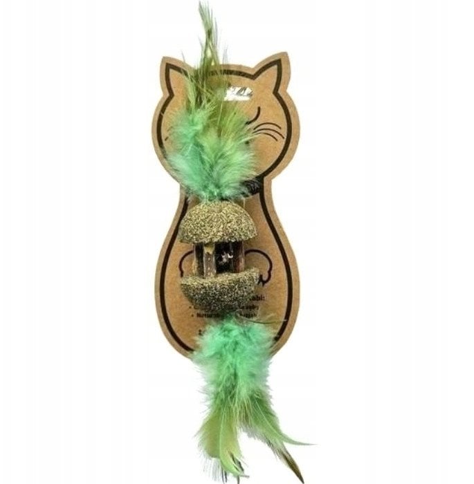 YARRO ZABAWKA DLA KOTA ROLKA Z DZWONKIEM KOCIMIĘTKA I MATATABI 20cm