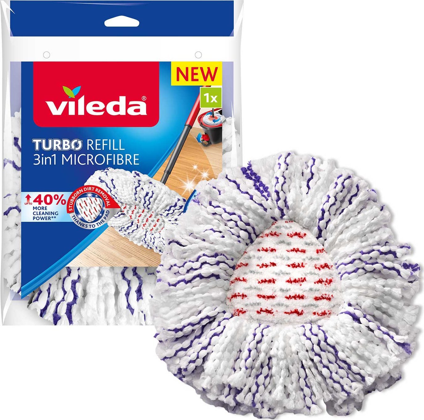 Vileda Wkład Turbo 3w1 (167749)