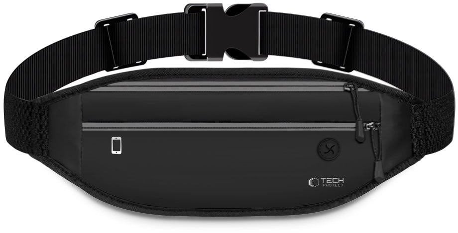 TECH-PROTECT M7 UNIVERSAL SPORT WAIST BAG BLACK