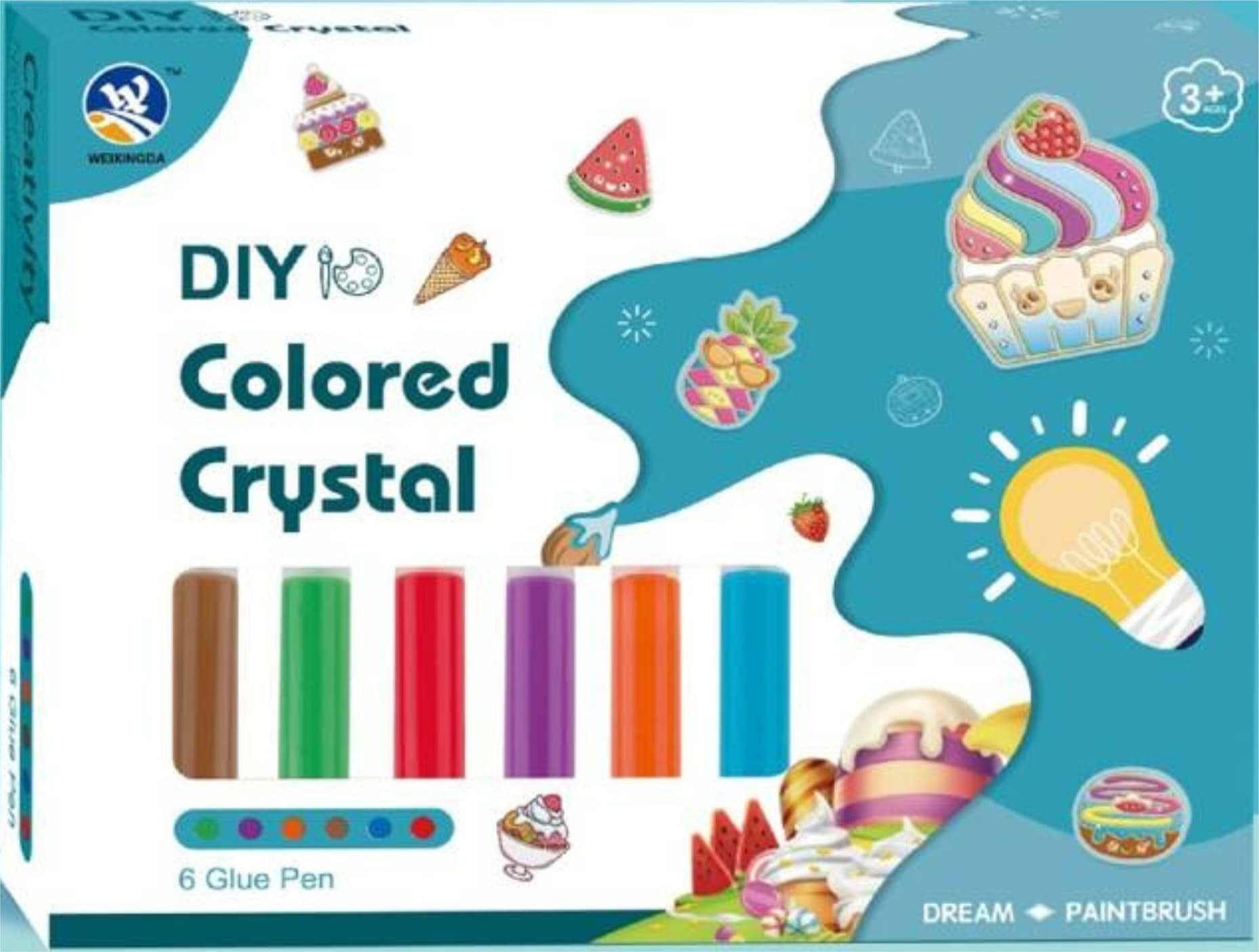 ProNice Zestaw Artystyczny Kreatywny Do Malowania Szablony Wzory Zawieszki Nauka