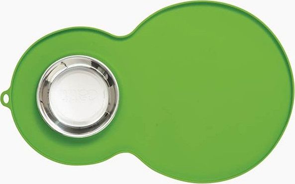 Catit CATIT Mata silikonowa Orzeszek, zielona 46x29cm