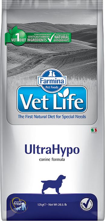 Farmina Pet Foods Vet Life Ultrahypo 12kg