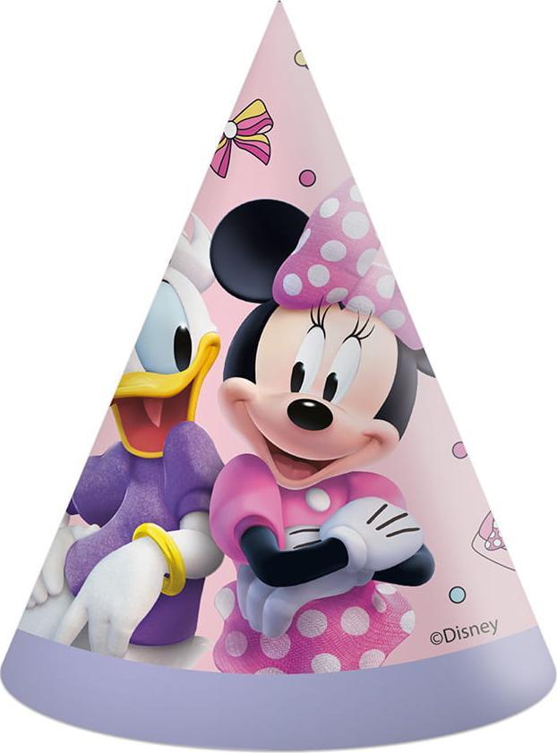 GoDan Czapeczki papierowe Minnie i Daisy Junior 6szt.