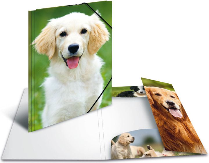 Herma Sammelmappe A3 Hunde Polypropylen (7144)