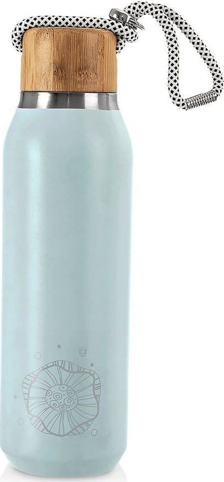 Orion Termos / butelka termiczna stalowa próżniowa niebieska 580 ml